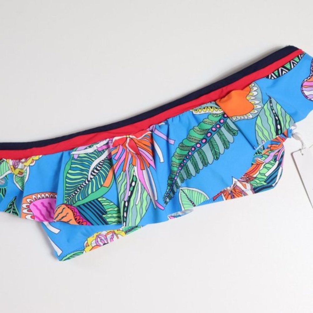 Trina Turk Off Shoulder Bikini Top US 10 - Picture 4 of 7